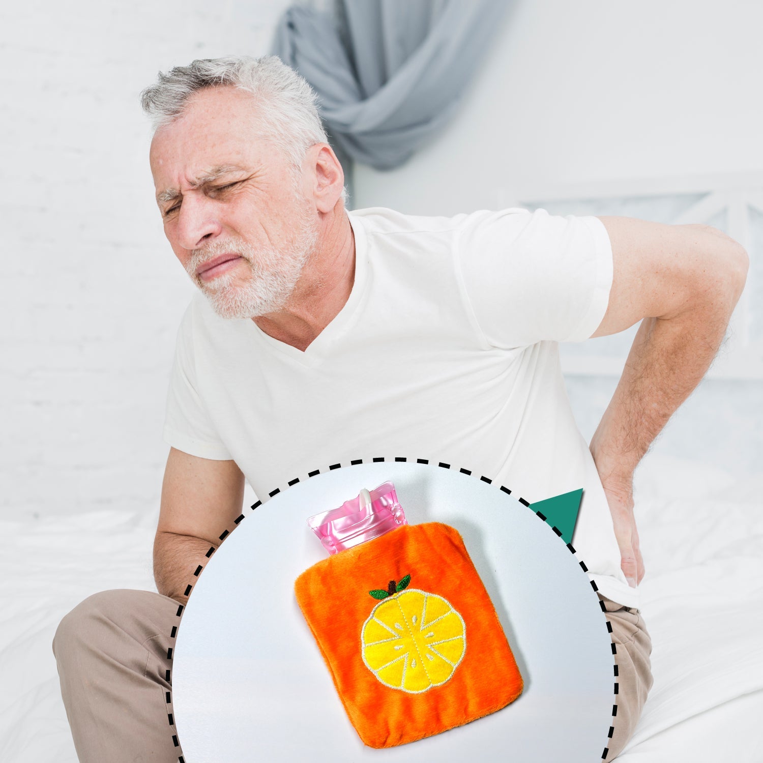 6510 Orange small Hot Water Bag with Cover for Pain Relief, Neck, Shoulder Pain and Hand, Feet Warmer, Menstrual Cramps. DeoDap 6510 Orange small Hot Water Bag with Cover for Pain Relief, Neck, Shoulder Pain and Hand, Feet Warmer, Menstrual Cramps. DeoDap
